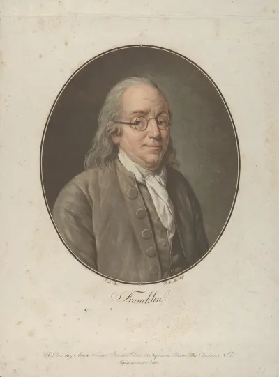 Portrait Of Franklin After Vanloo
