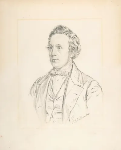 Portrait Of Franz Jauner Vienna 1832 1900 Vienna Theater Director And Actor In Vienna