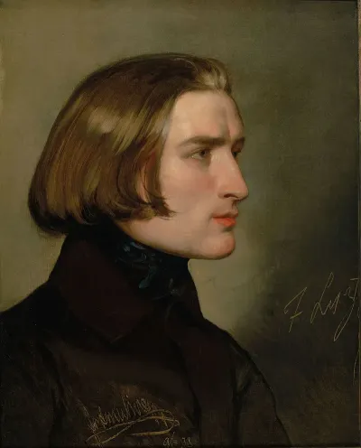Portrait Of Franz Liszt