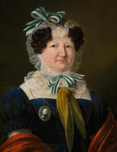 Portrait Of Franziska Salesia Grafin Von Gleispach