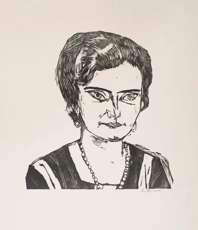 Portrait Of Frau H M Naila 2
