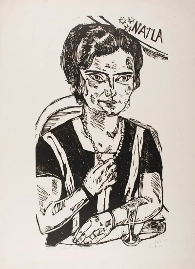 Portrait Of Frau H M Naila