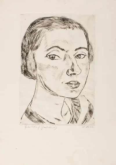 Portrait Of Frau Parcus I
