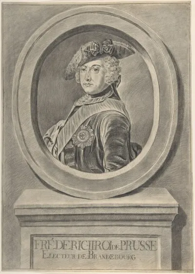 Portrait Of Frederick Ii Of Prussia After Antoine Pesne