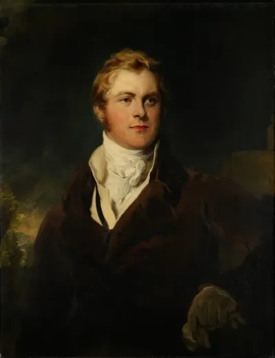 Portrait Of Frederick John Robinson First Earl Of Ripon