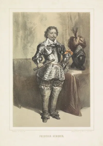 Portrait Of Frederik Hendrik Prince Of Orange