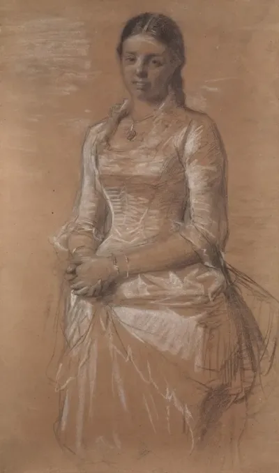 Portrait Of Frederikke Tuxen