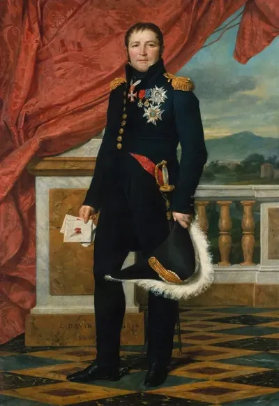 Portrait Of French Politician And Soldier Etienne Maurice Gerard
