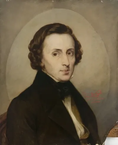 Portrait Of Fryderyk Chopin 1810 1849