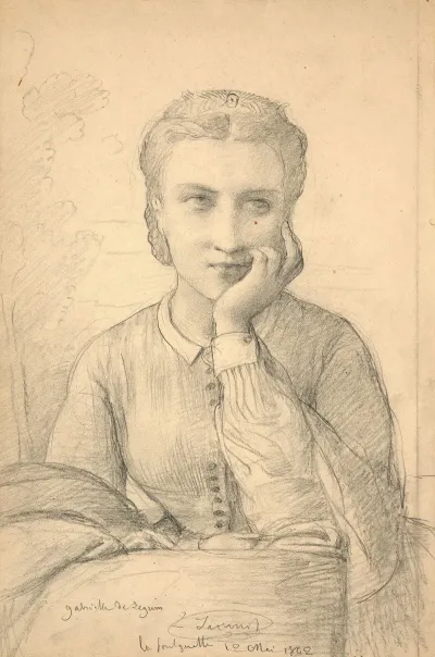 Portrait Of Gabrielle De Leguin