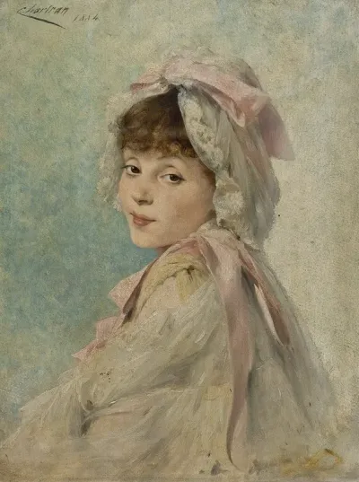 Portrait Of Gabrielle Rejane As A Young Actress