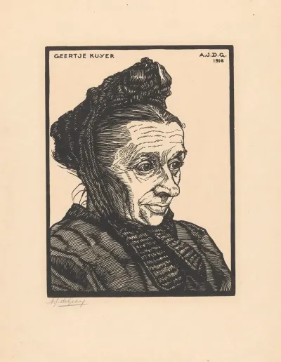 Portrait Of Geertje Kuijer