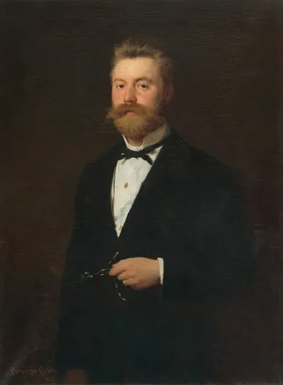 Portrait Of Gejza Bencur