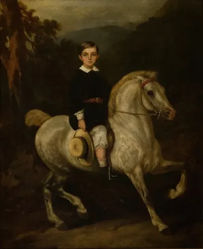 Portrait Of General Haukes Son
