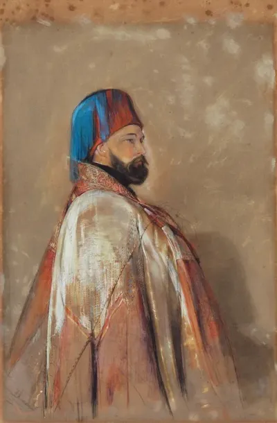 Portrait Of General Jochmus Pasha Circa 1841