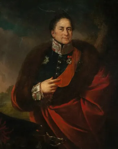 Portrait Of General Stanislaw Aleksander Malachowski 1770 1849