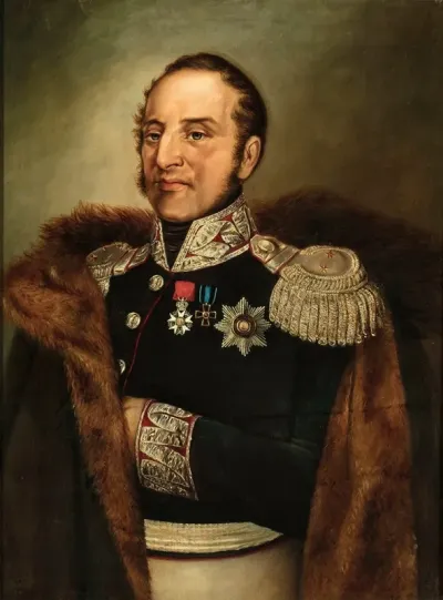 Portrait Of General Tadeusz Tyszkiewicz 1774 1852