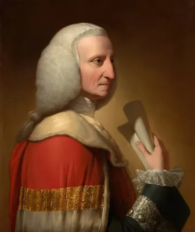 Portrait Of George First Lord Lyttelton