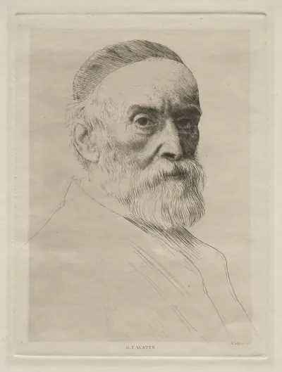 Portrait Of George Frederic Watts