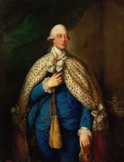 Portrait Of George Iii Of The United Kingdom In Parliamentary Robes
