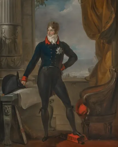 Portrait Of George Iv 1762 1830 When Prince Of Wales