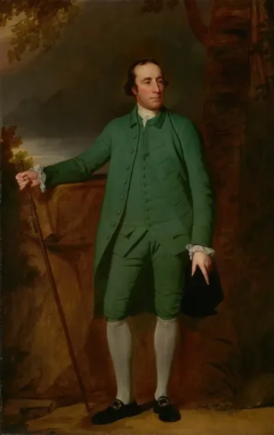 Portrait Of George Morewood 1720 1792 Of Alfreton Park Derbyshire