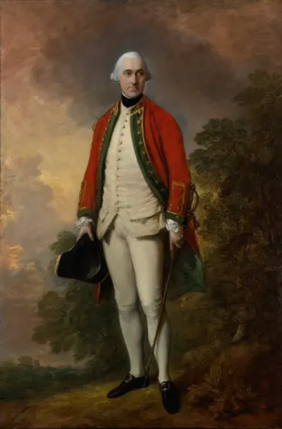 Portrait Of George Pitt First Baron Rivers