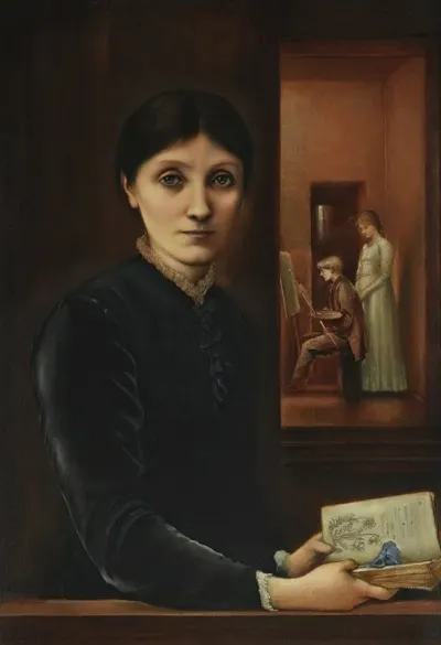 Portrait Of Georgiana Burne Jones