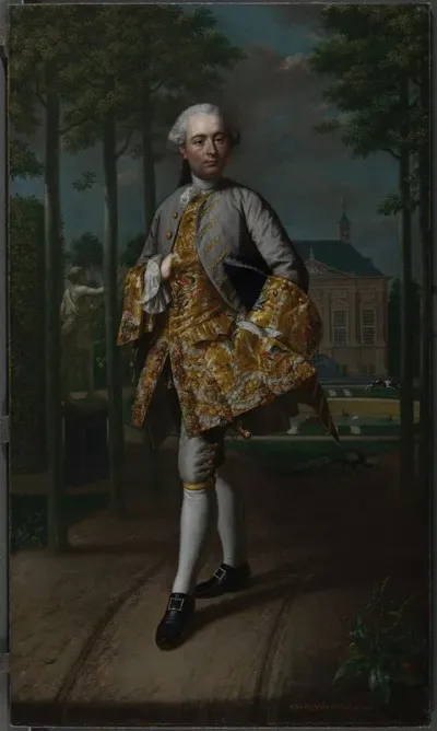 Portrait Of Gerard Cornelis Van Riebeeck