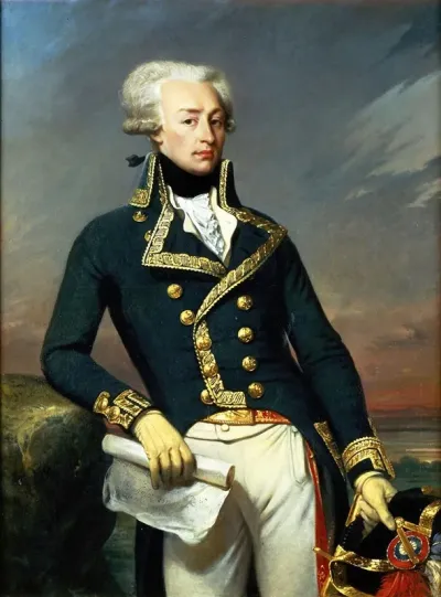 Portrait Of Gilbert Motier The Marquis De La Fayette As A Lieutenant General 1791