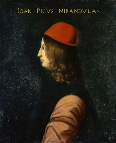 Portrait Of Giovanni Pico Della Mirandola