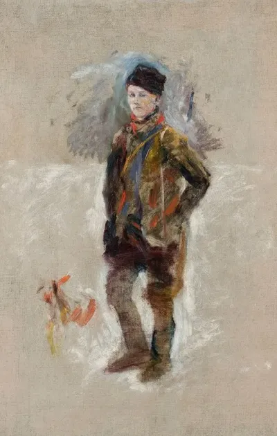 Portrait Of Gosciminski Sketch