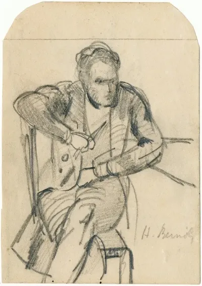 Portrait Of H Berniks