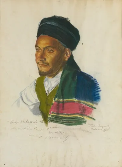 Portrait Of Haji Mohamed Hachem