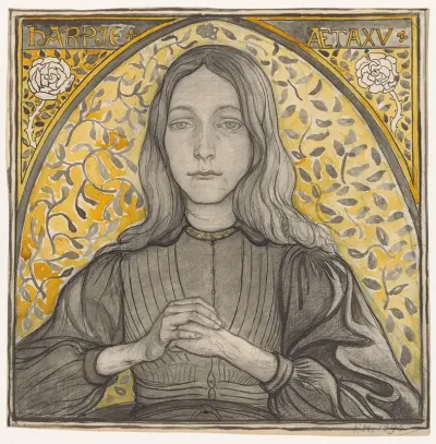 Portrait Of Harpje Aged 15 2