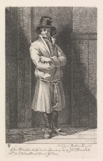 Portrait Of Harwood Who Shot At George Iii At Bethlehem Hospital