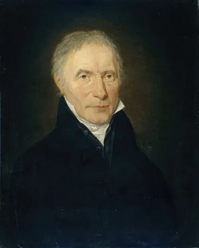 Portrait Of Heinrich Gottfried Theodor Crone Founder Of The H G Th Crone Company In Amsterdam