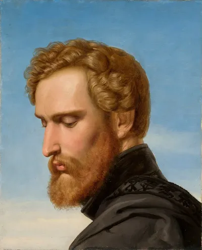 Portrait Of Heinrich Heinlein Painter As A Knight Of Schellenberg