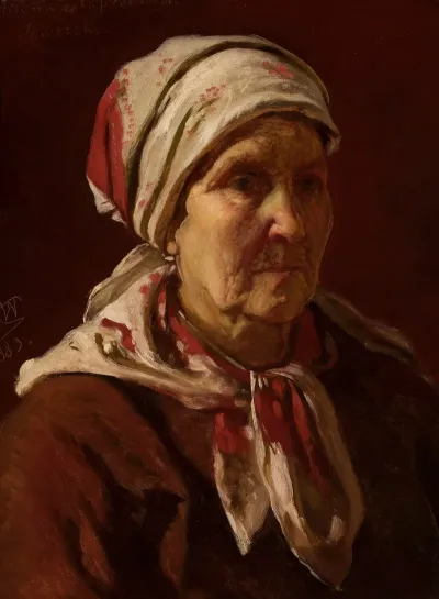 Portrait Of Helena Jaworska Nee Rapacka