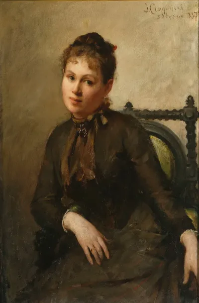 Portrait Of Helena Piltz Nee Rymowicz