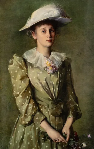 Portrait Of Helene Roederstein The Painters Sister