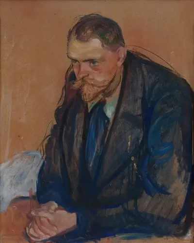 Portrait Of Helge Backstrom