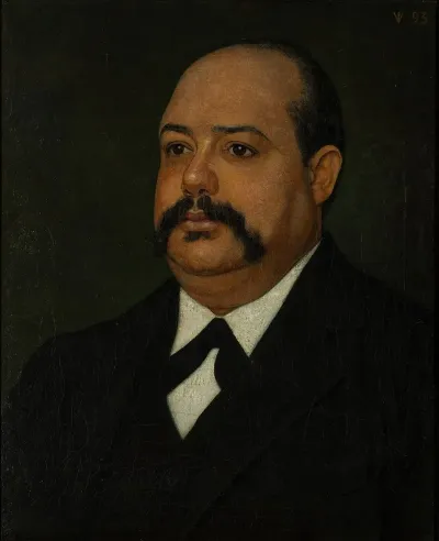Portrait Of Henri Gelius Samson 1856 1921