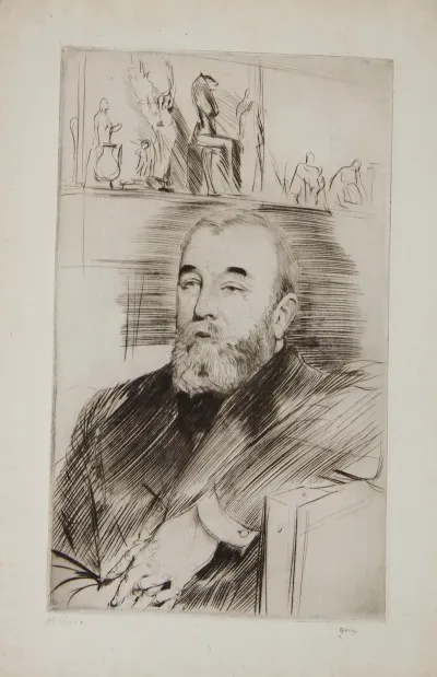Portrait Of Henri Rouart 2