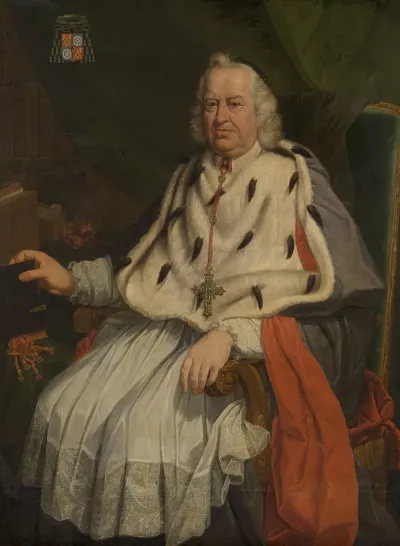 Portrait Of Henricus Josephus Van Susteren Bishop Of Bruges
