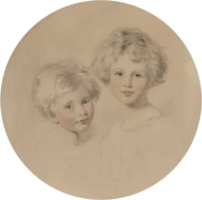 Portrait Of Henry And Philip Fletcher