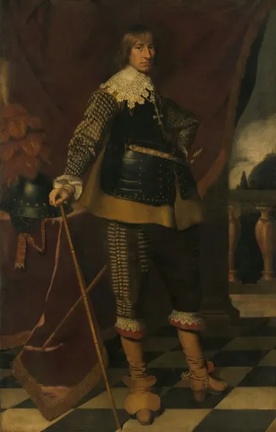 Portrait Of Henry Casimir I 1612 40 Count Of Nassau Dietz