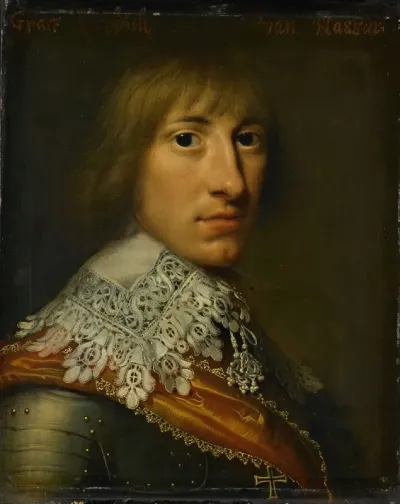 Portrait Of Henry Casimir I Count Of Nassau Dietz