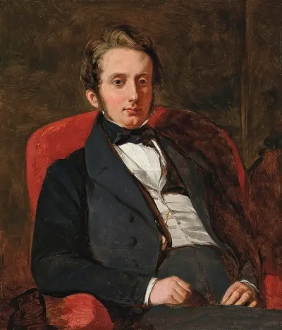 Portrait Of Henry Charles Hamilton 1811 1872