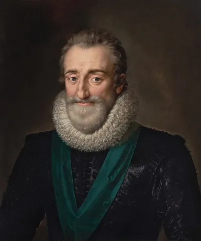 Portrait Of Henry Iv Of France